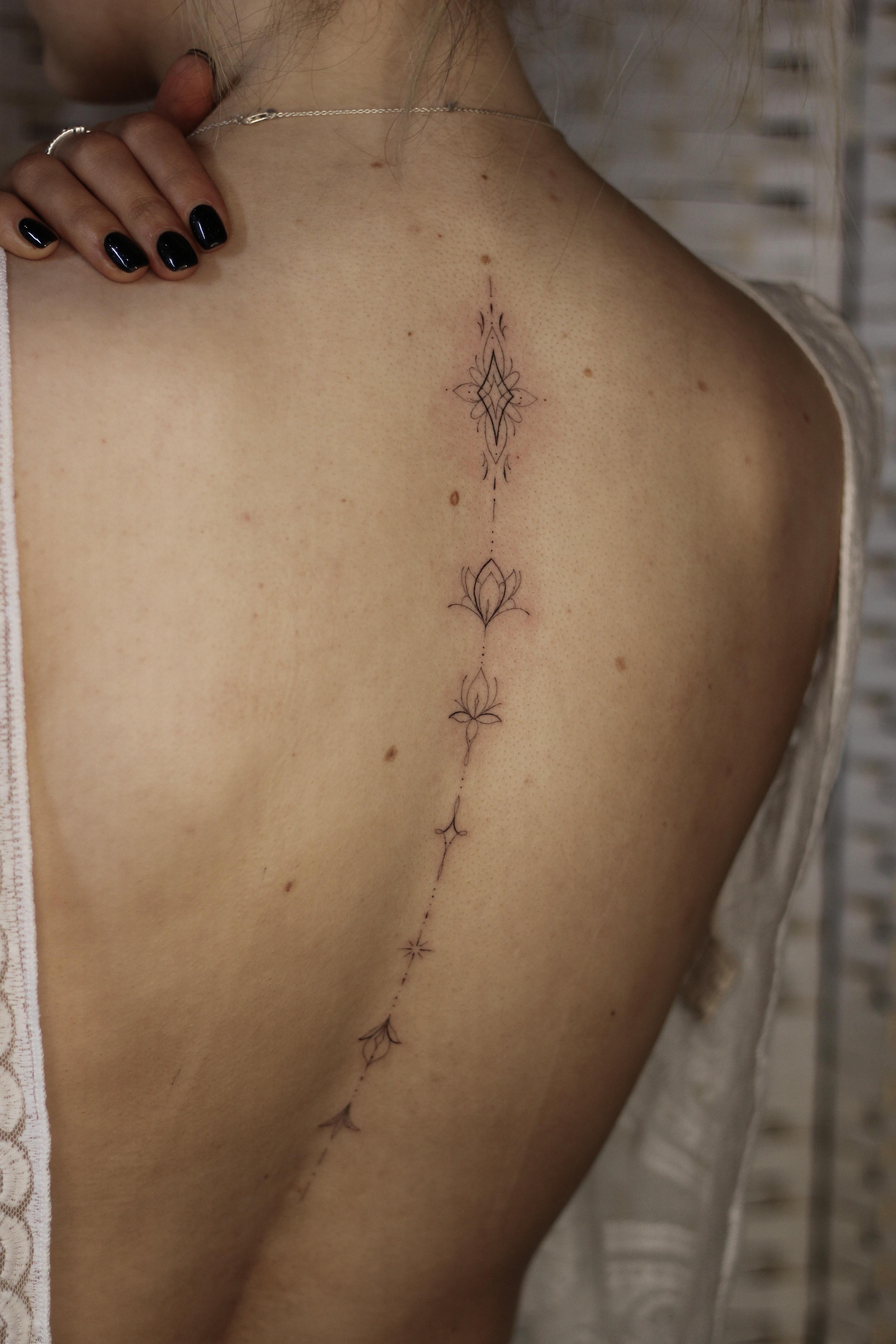 Laney Tattoo fine-line design from portfolio image IMG_3905