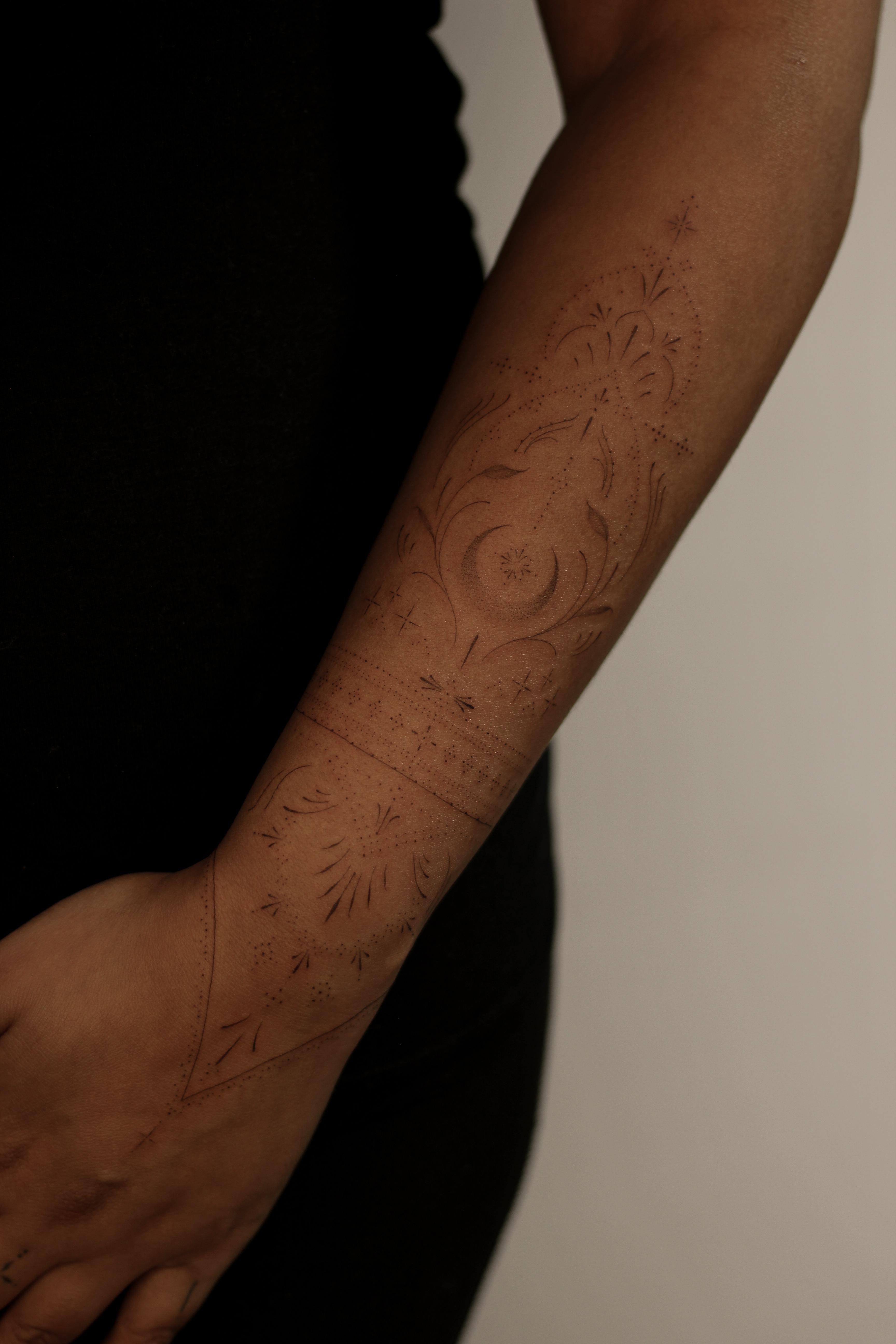 Laney Tattoo fine-line design from portfolio image IMG_6164